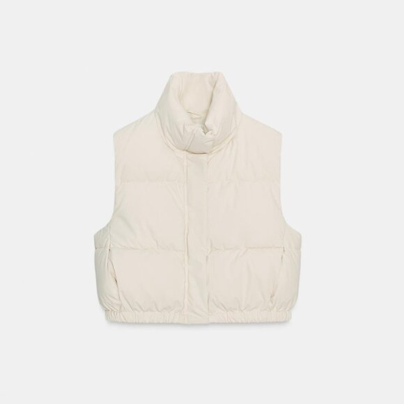 COATED PUFFER VEST Zara XS - Picture 4 of 8